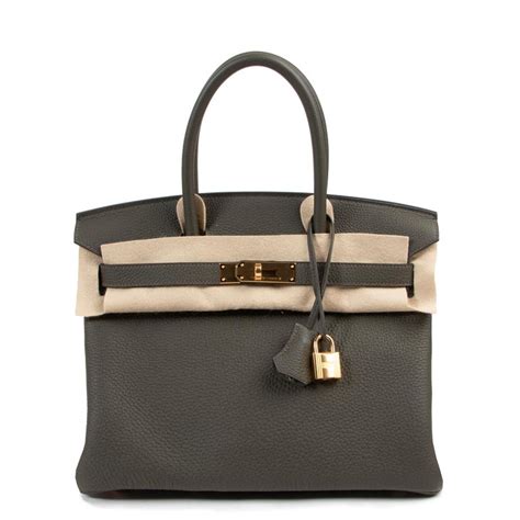 vert de gris hermes|Hermès Birkin 30 Togo Vert de Gris .